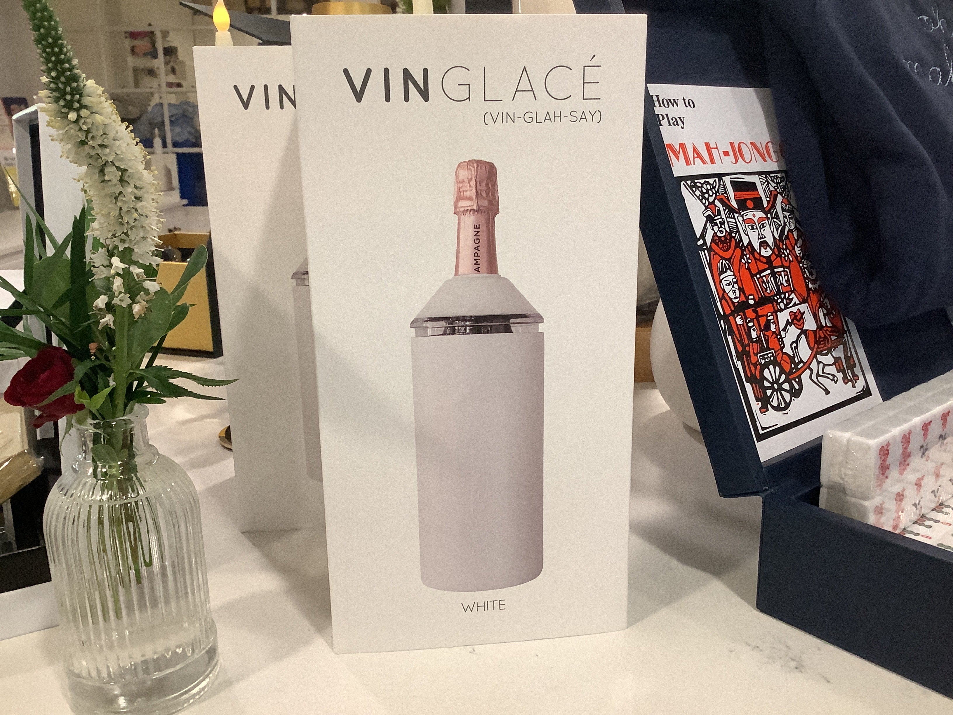 Vin Glacé-NAVY wine holder