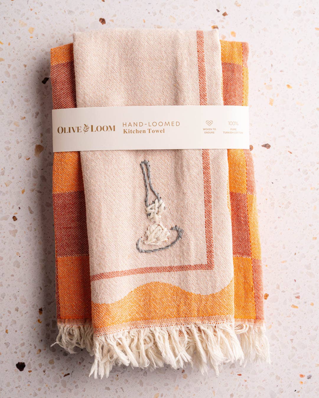 Pasta - Hand Stitched Kitchen Towel