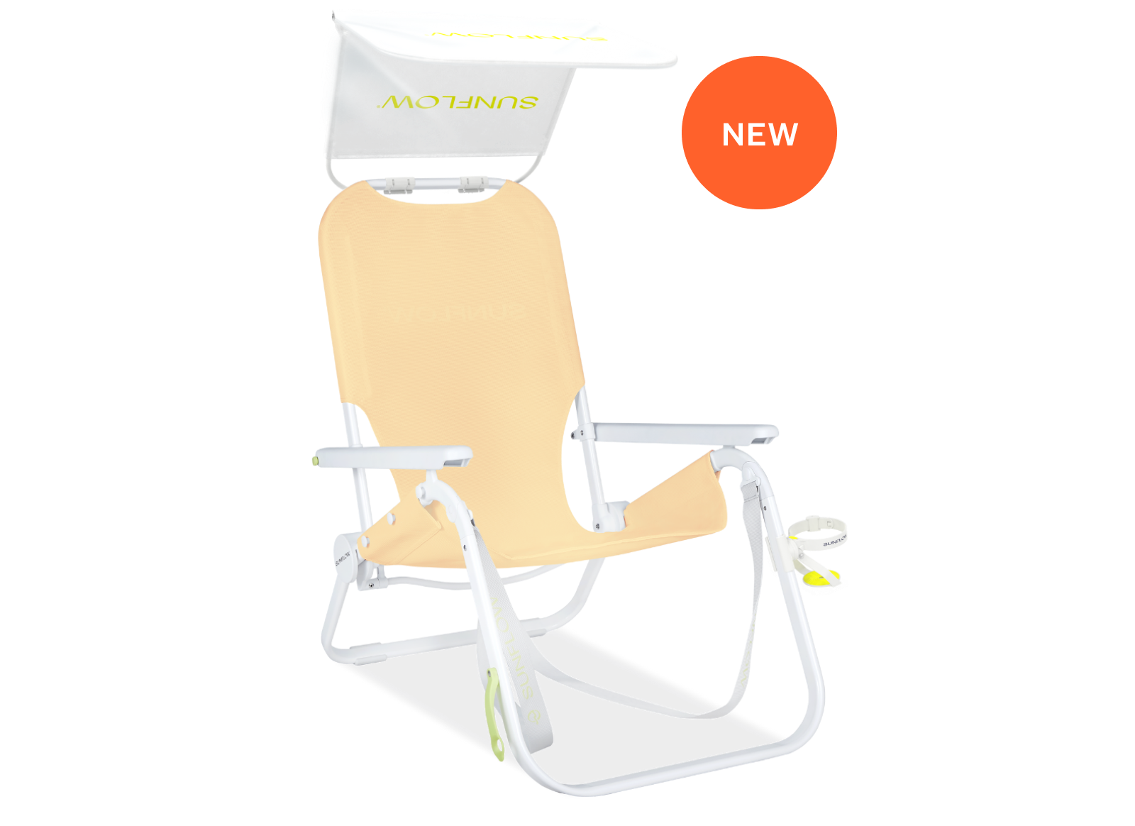 The Shore Thing Chair with Sun Shade and Drink Holder