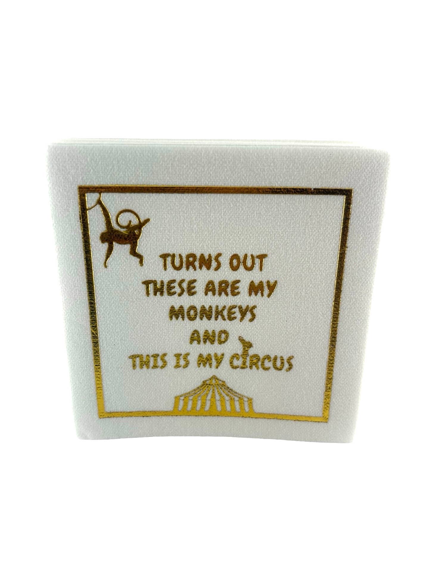 Linen-Feel Cocktail Napkins, My Circus