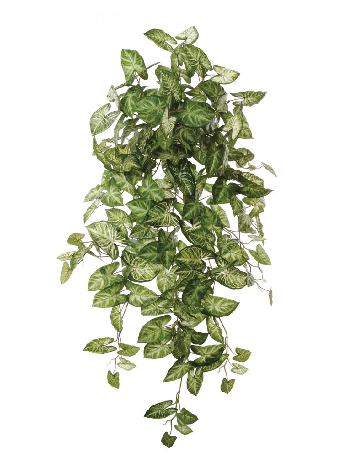 38" Nepthytis Hanging Bush With 196 Leaves Faux