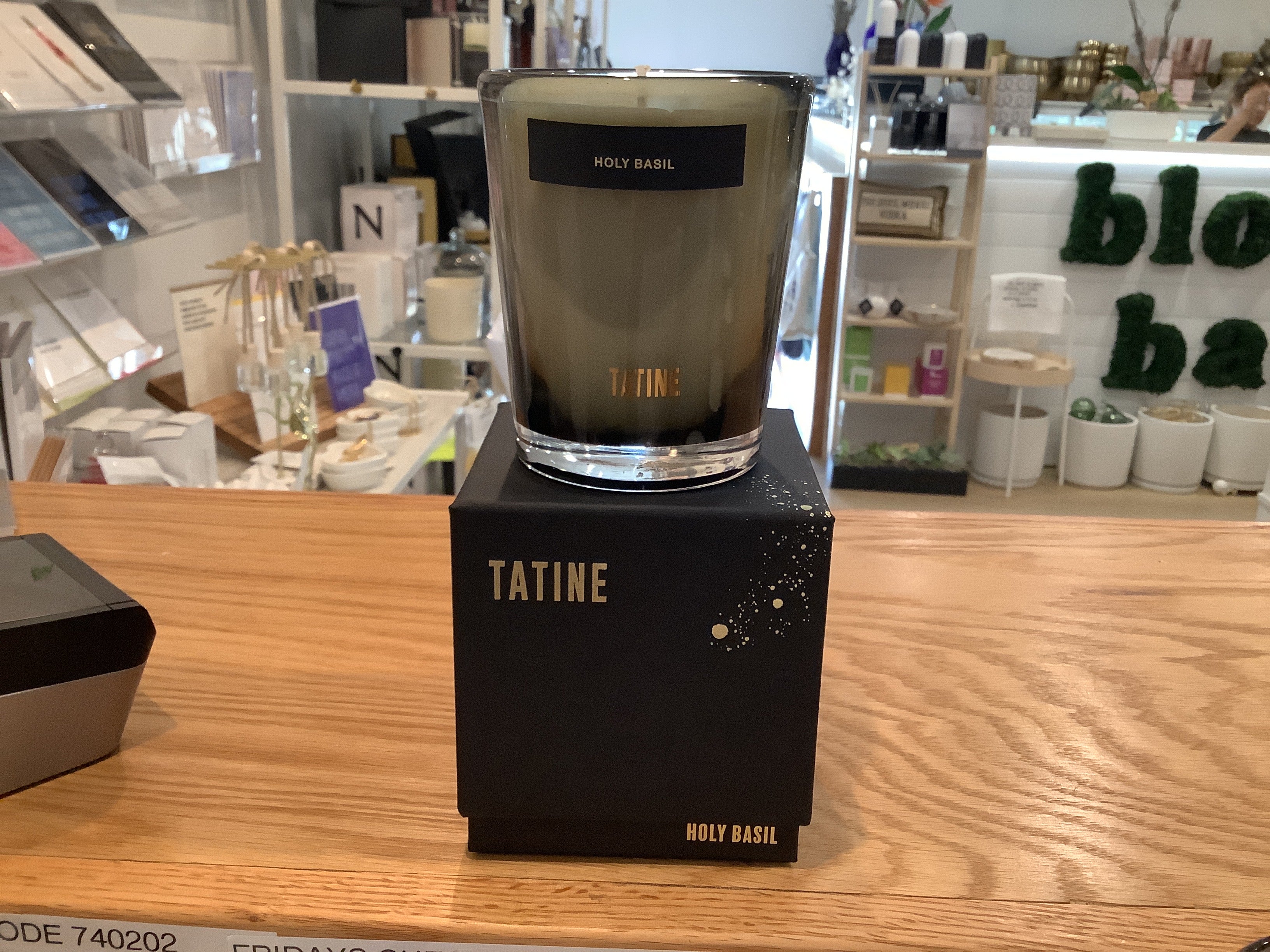 Tatine Candle- HOLY BASIL