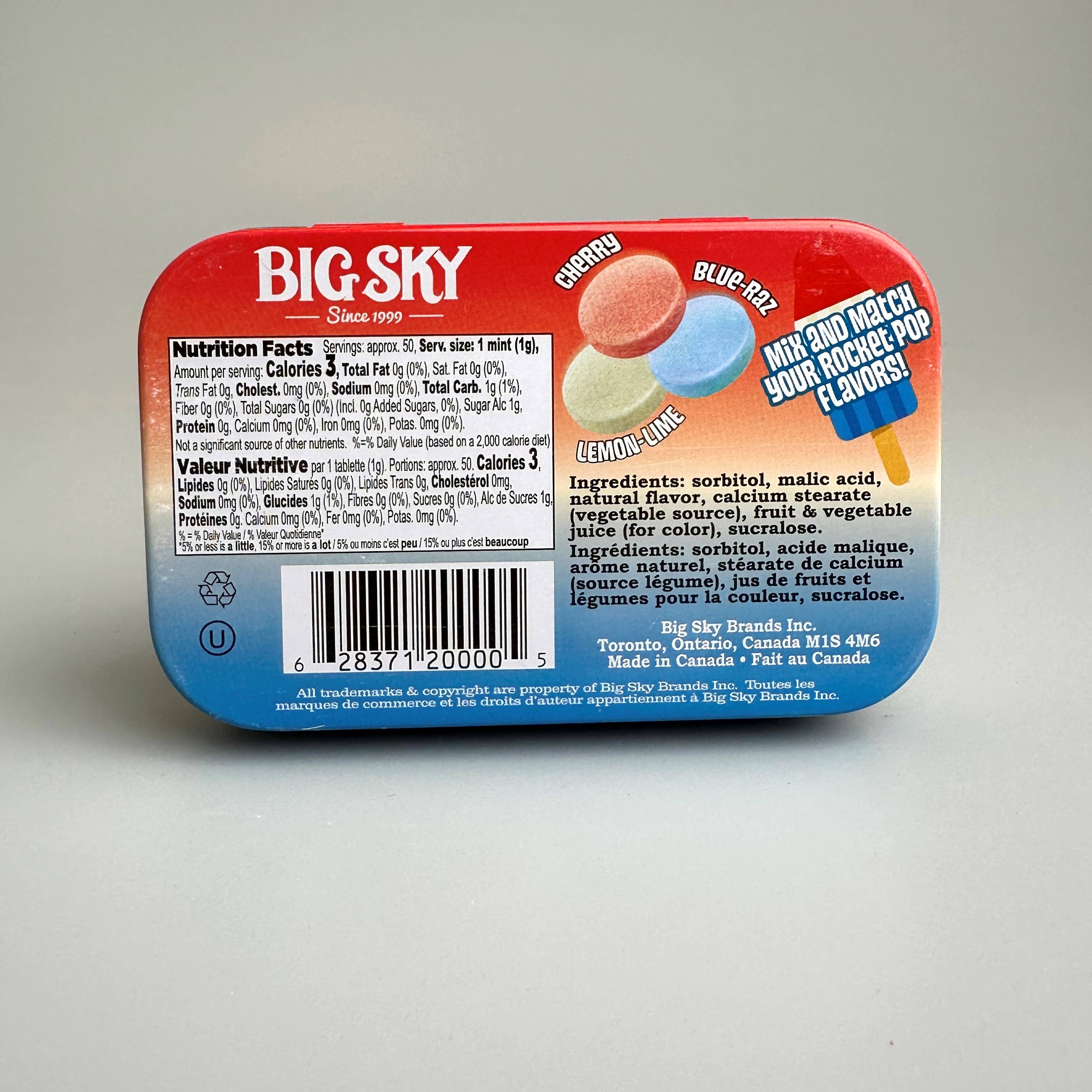 Big Sky Mints - Rocket Pop - 48ct