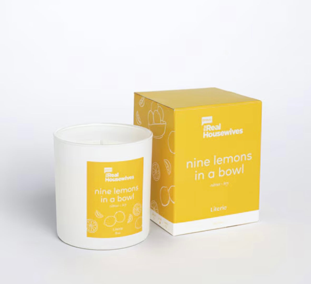 Nine Lemons in a Bowl-Real Housewives Candle (Citrus and Ivy)