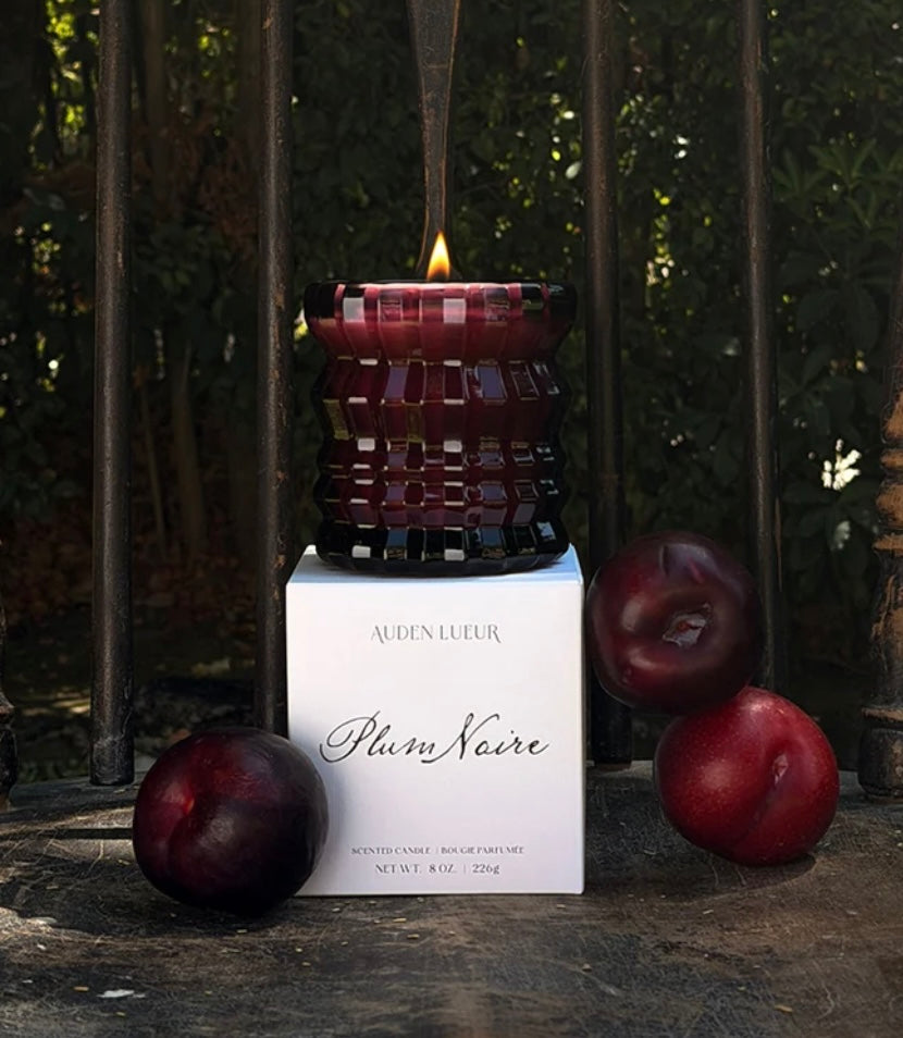 Auden Lueur Candle-Plum Noire