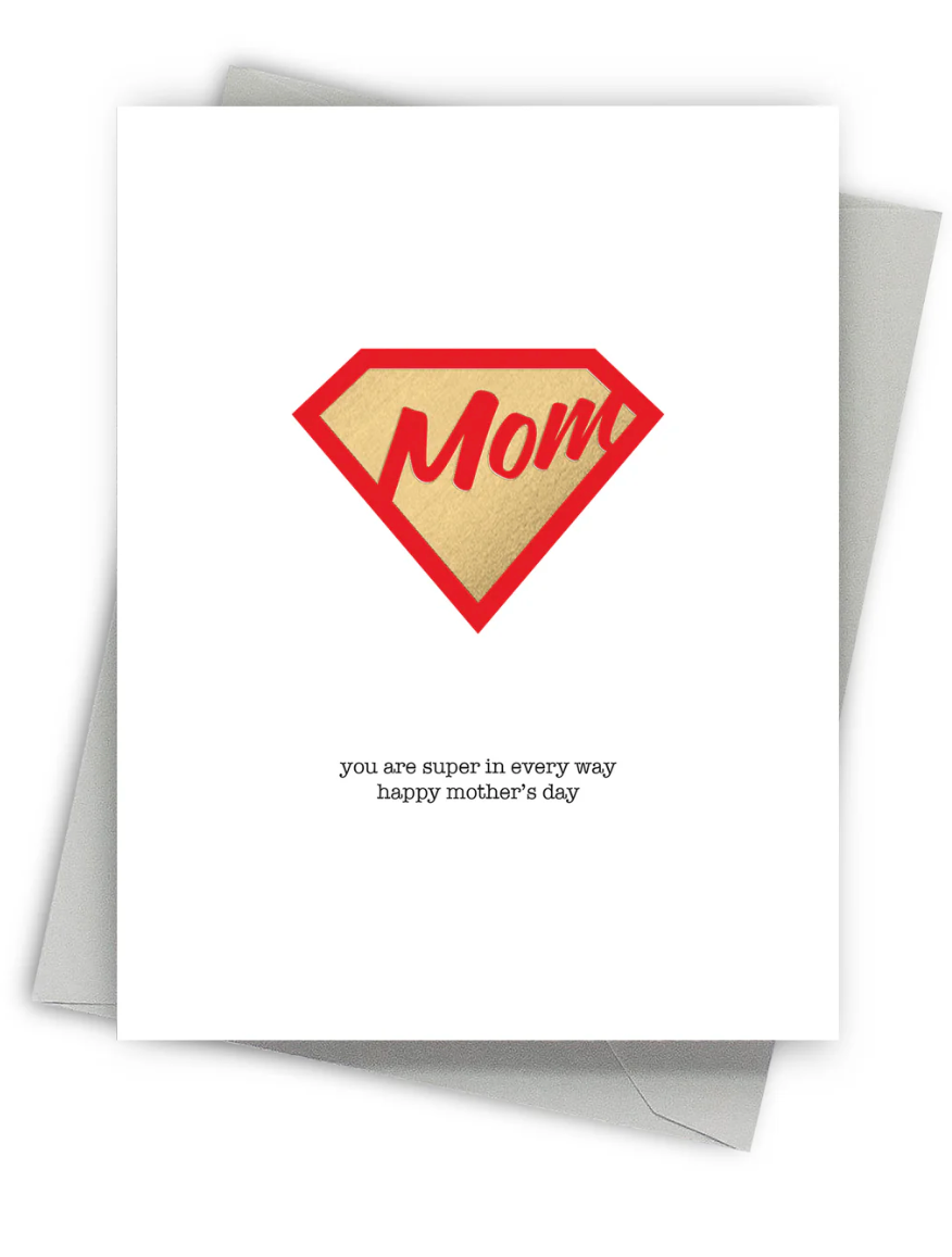 SUPER MOM CARD