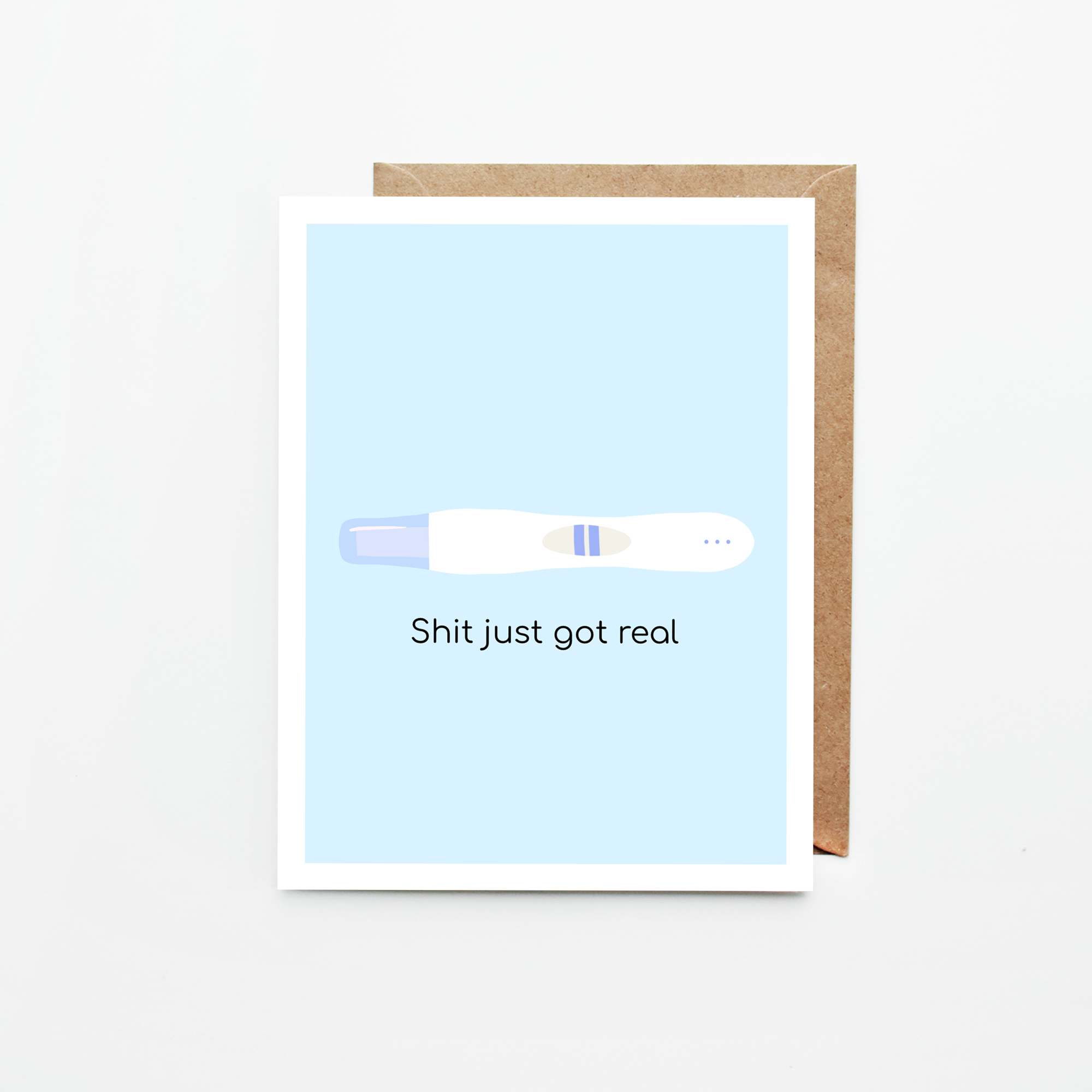 Shit Just Got Real Blue