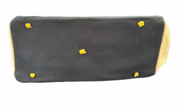 Canvas Tote Bag - Navy Trim  