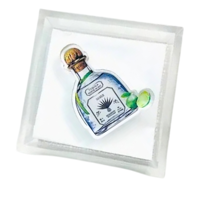 Acrylic Napkin Weight, Lime Cocktail