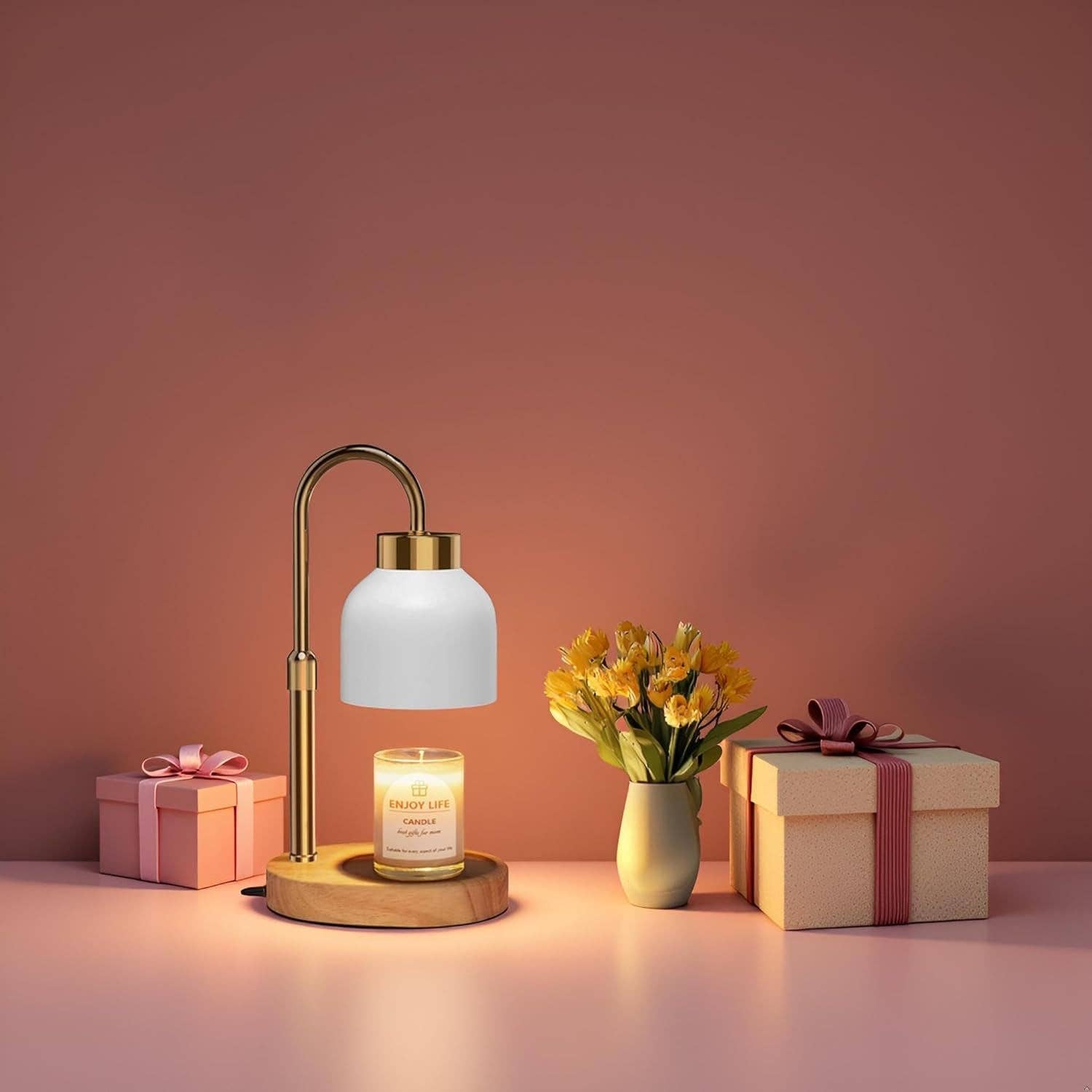 Candle Warmer Lamp With Adjustable Dimmer Brightness