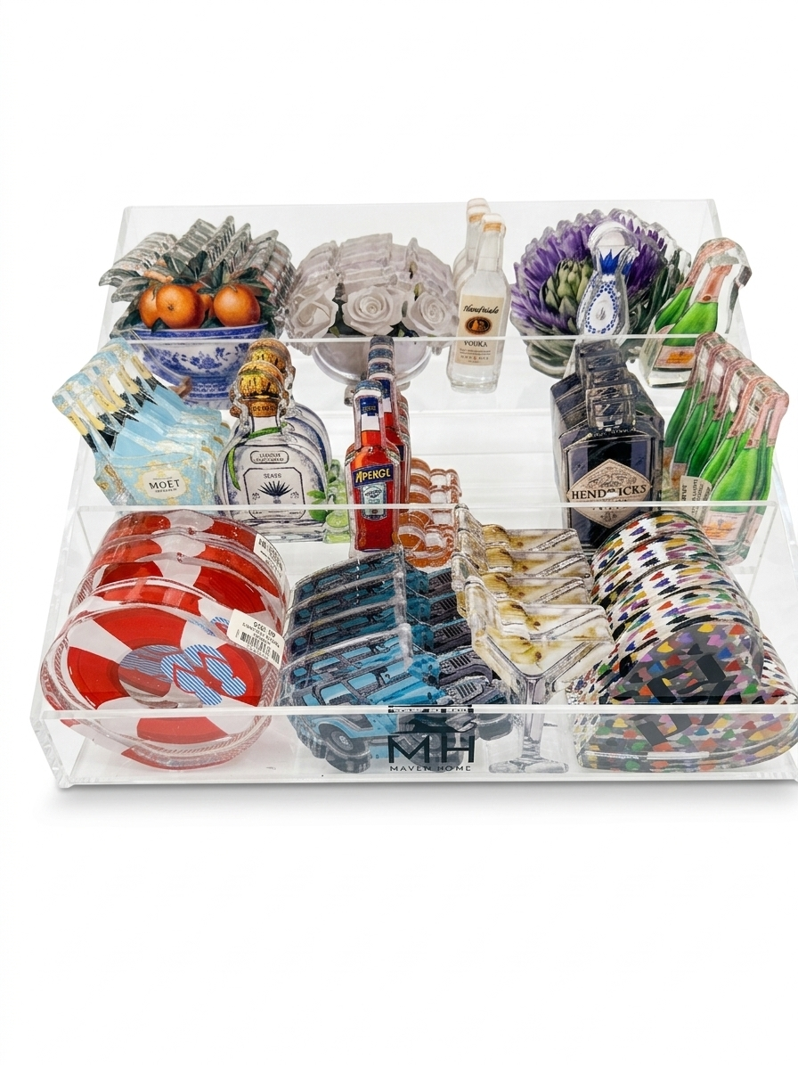 Coaster Display, Acrylic Retail Display