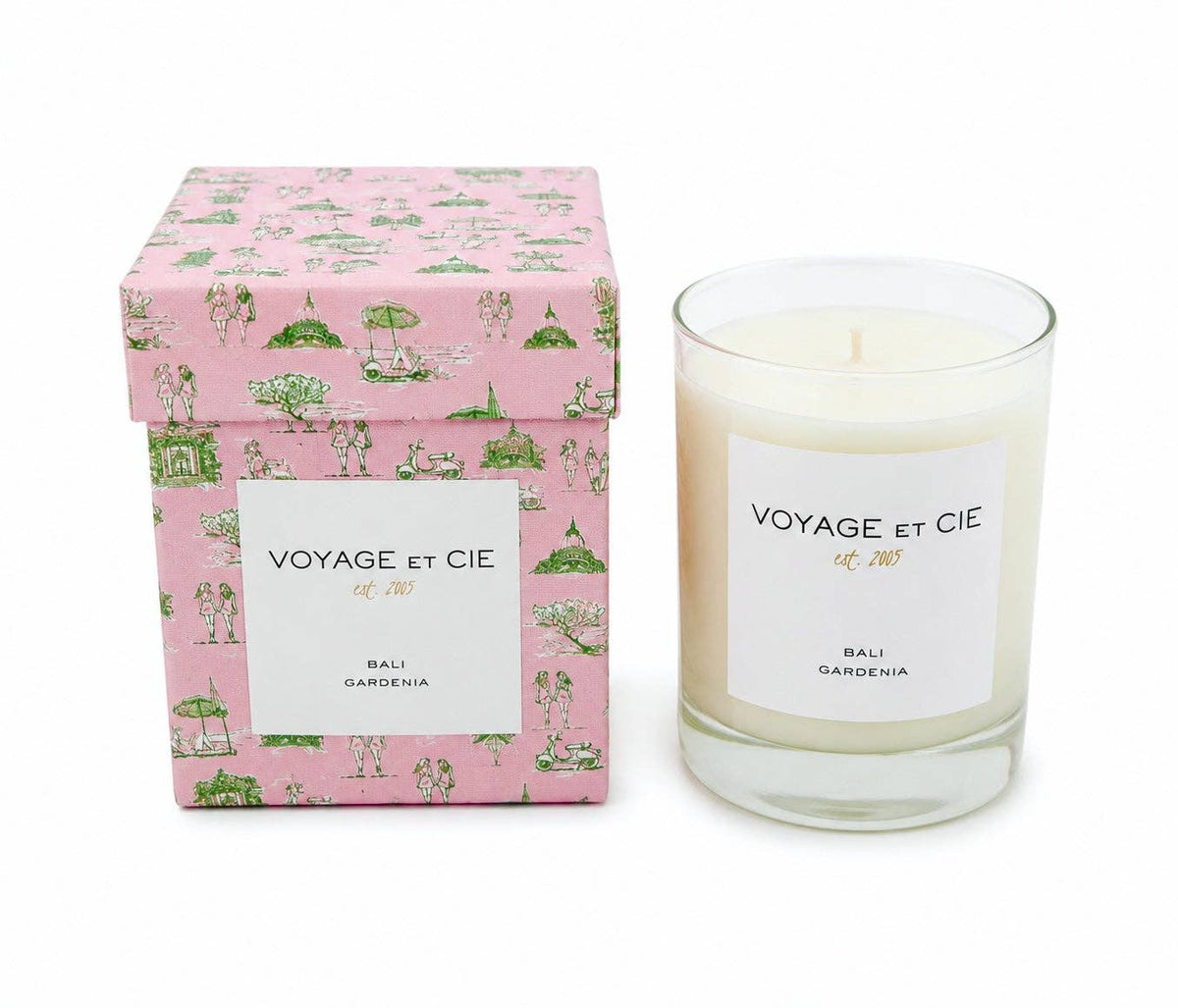 Voyage et cie-Les Vacances Collection - Pink & Green