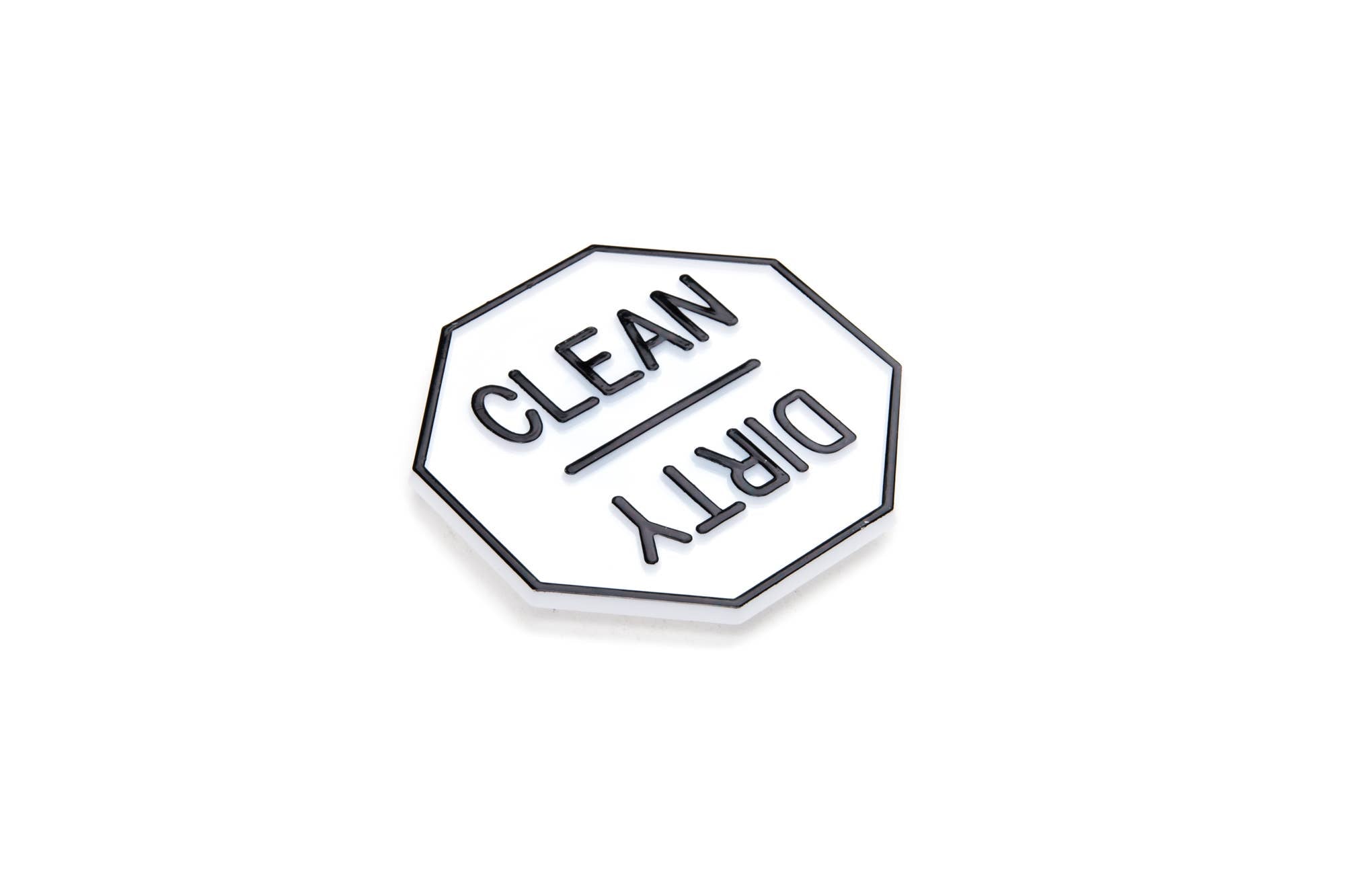 Fox Run Clean or Dirty Dishwasher Magnet, 2.5" x 2.5"