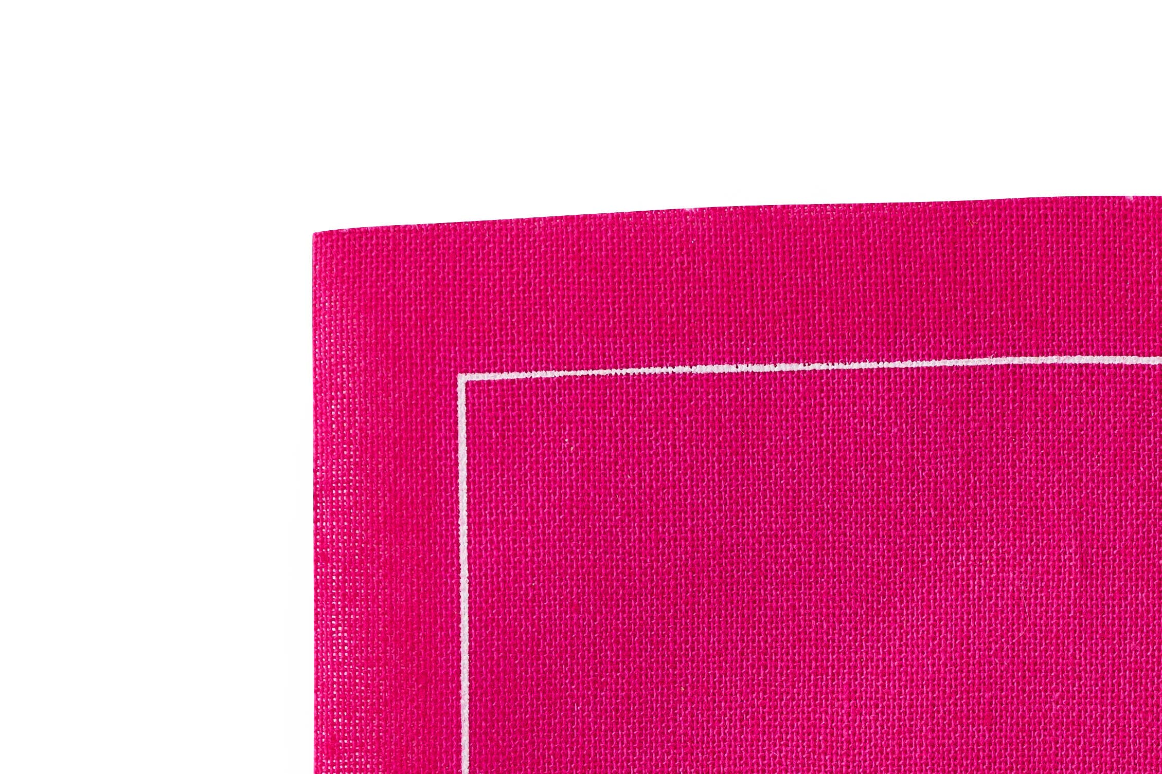 Cotton Cocktail Napkin Roll: Blush Crush (Fuchsia Pink)