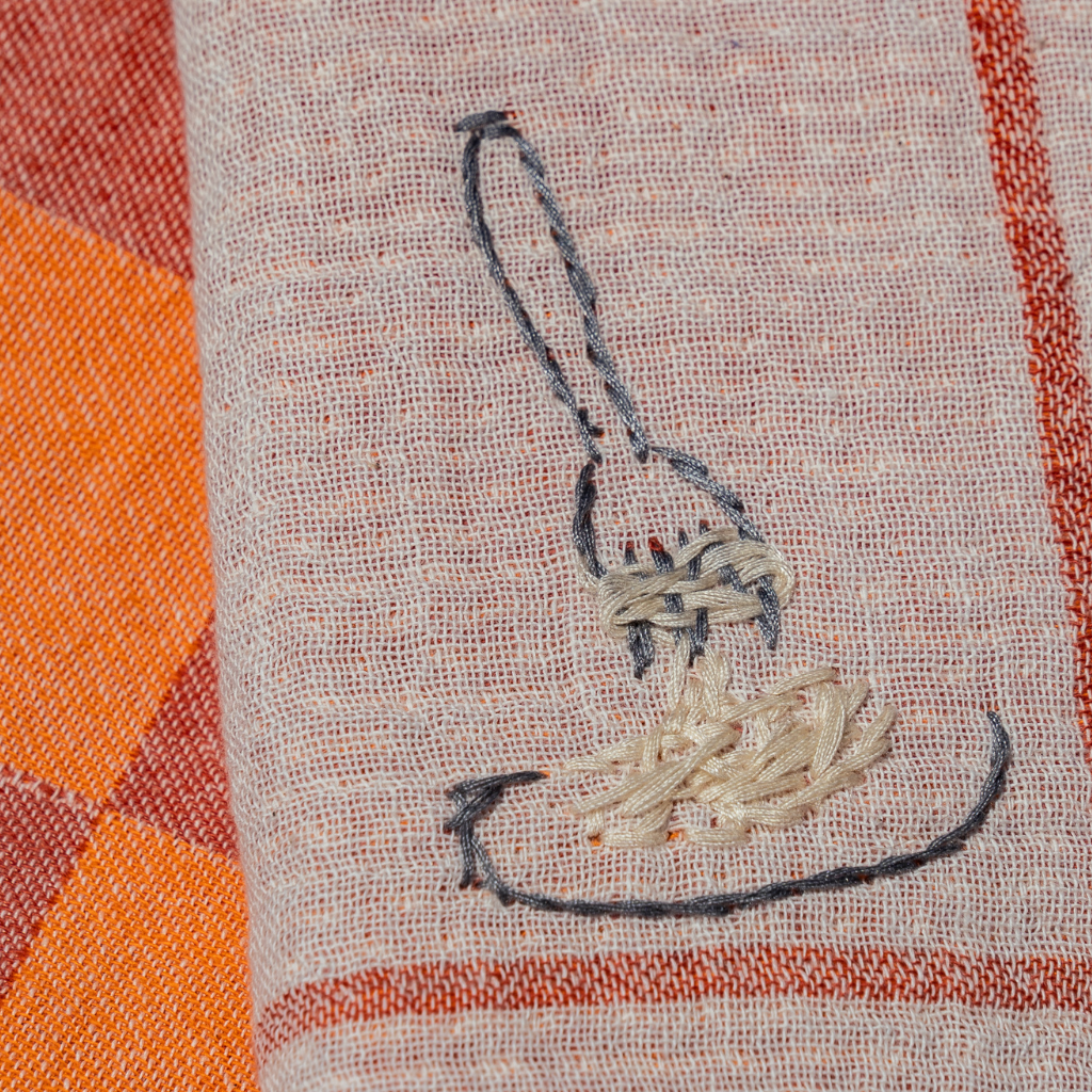 Pasta - Hand Stitched Kitchen Towel